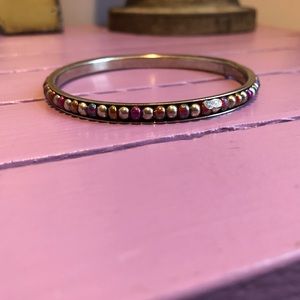 Single multicolored beaded bangle!